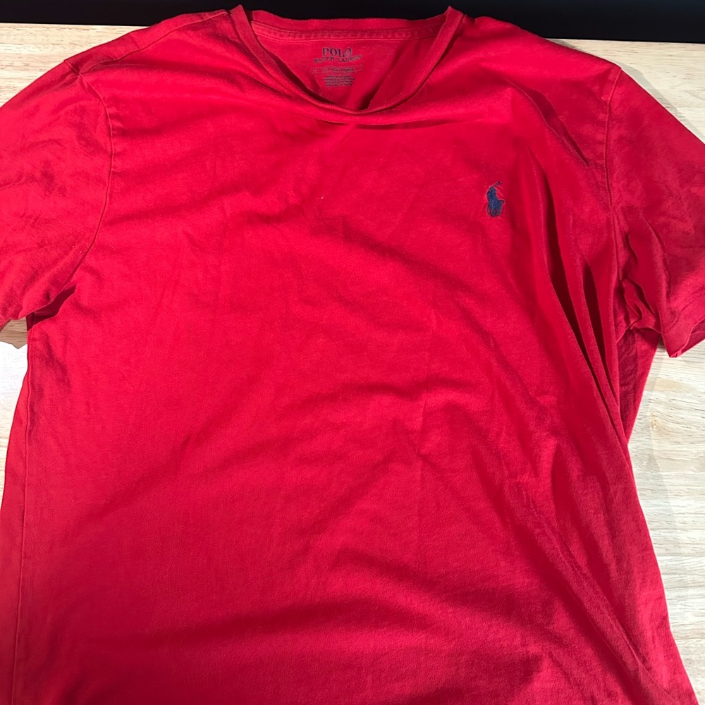 Polo by Ralph Lauren Men's Red T-Shirt